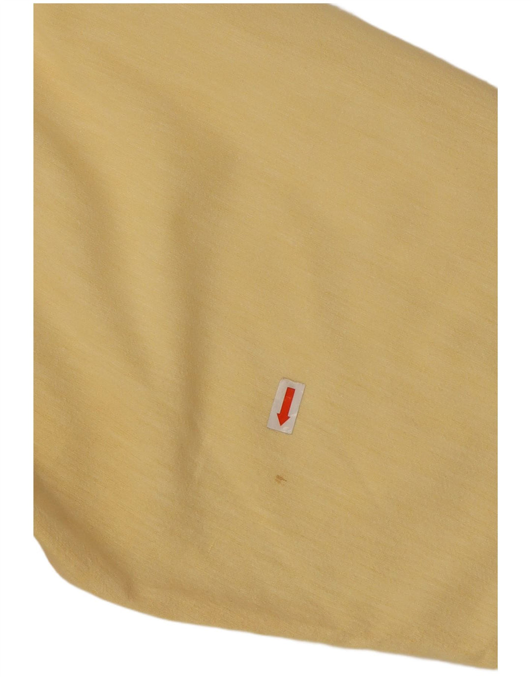 ARIZONA JEANS Mens Shirt Size 45/46 XL Yellow Cotton