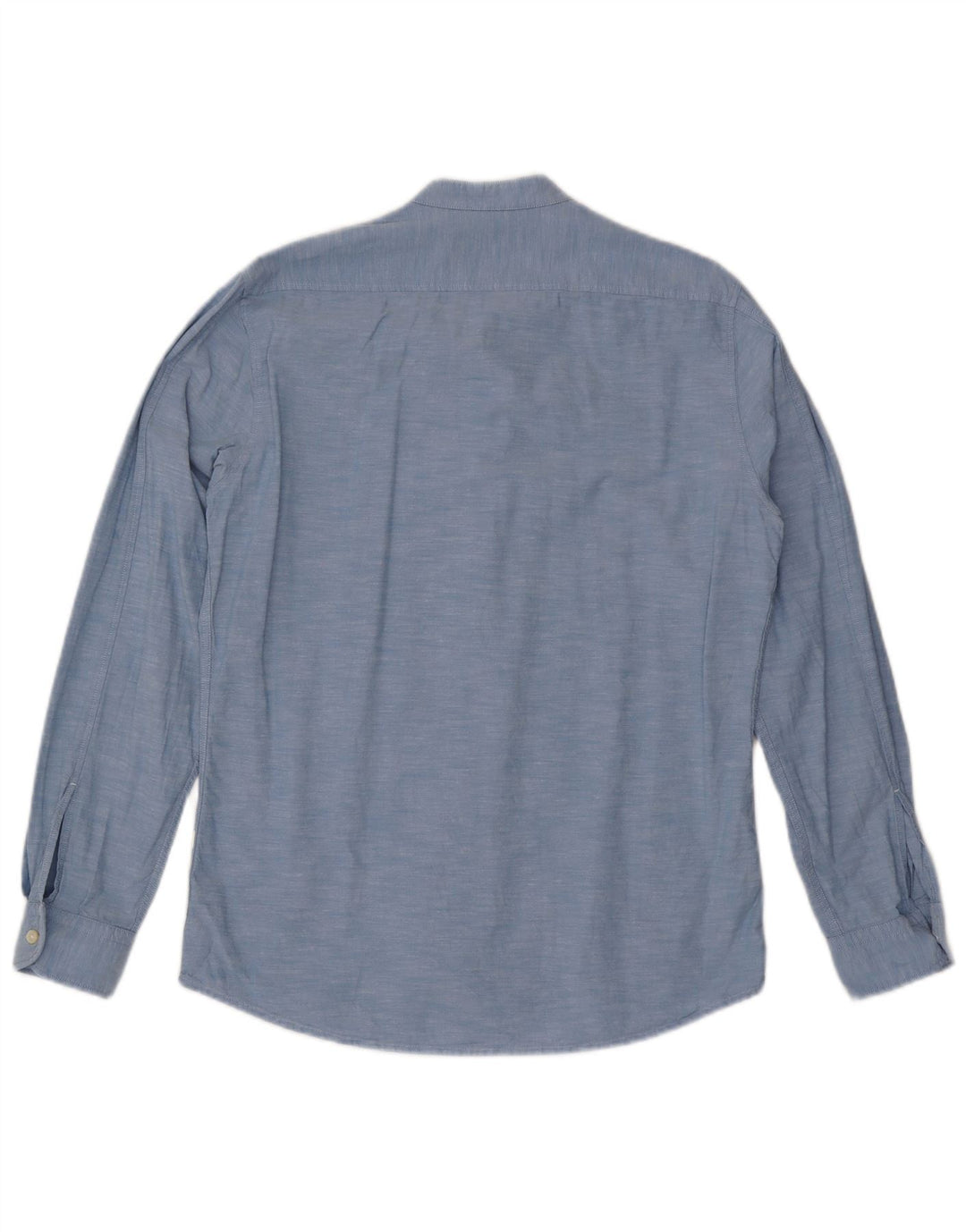 HUGO BOSS Mens Regular Fit Shirt Medium Blue Cotton