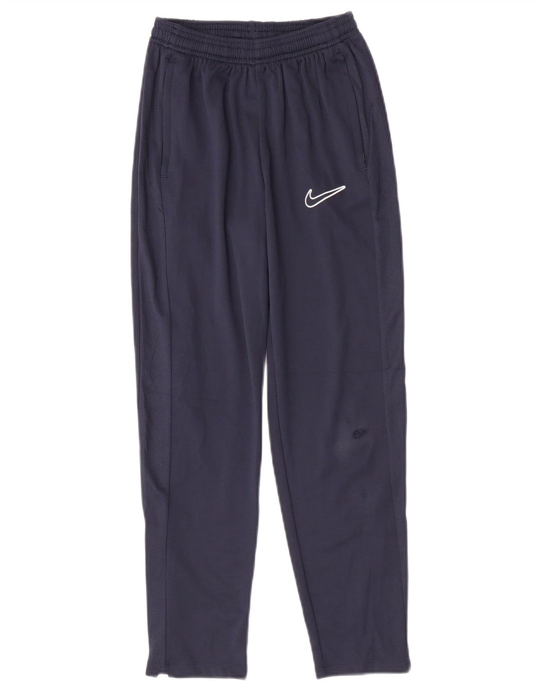 Nike Boys Tracksuit Trousers 12-13 Years Large Navy Blue Polyester