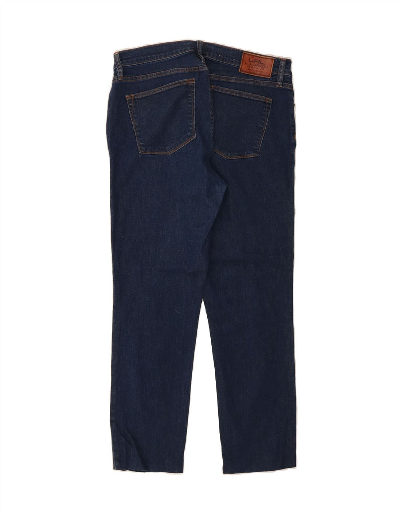 RALPH LAUREN Womens Straight Jeans US 10 Large W30 L27 Blue Cotton Vintage Ralph Lauren and Second-Hand Ralph Lauren from Messina Hembry 