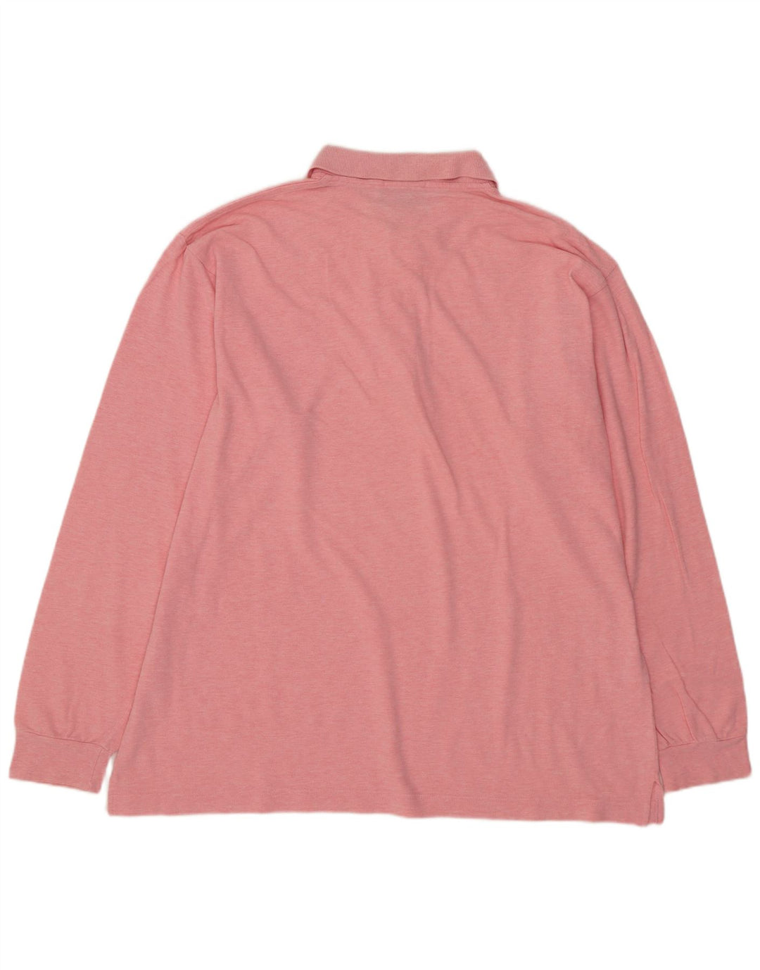 SERGIO TACCHINI Mens Long Sleeve Polo Shirt EU 52 Large Pink