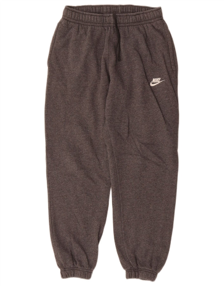 Nike Mens Tracksuit Trousers Joggers Small Grey Cotton
