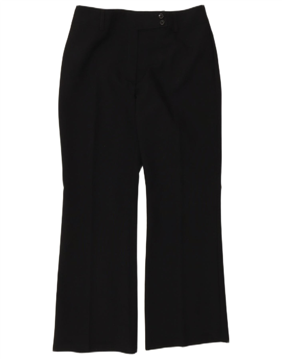 St. Bernard Womens Bootcut Suit Trousers EU 40 Medium W30 L30 Black