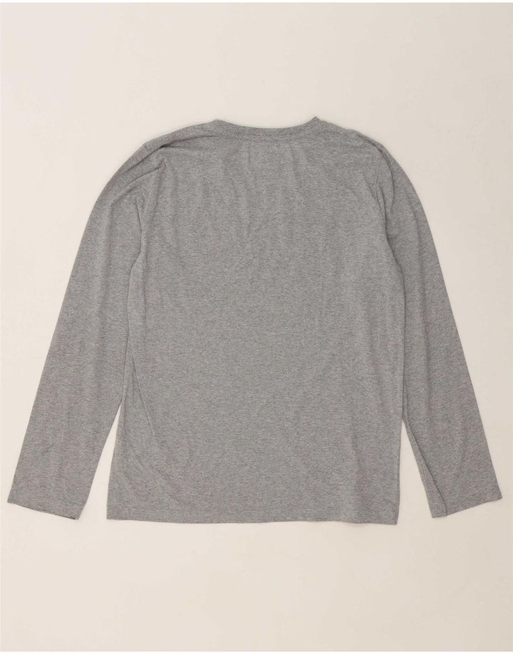 LEVI'S Boys Graphic Top Long Sleeve 15-16 Years Grey