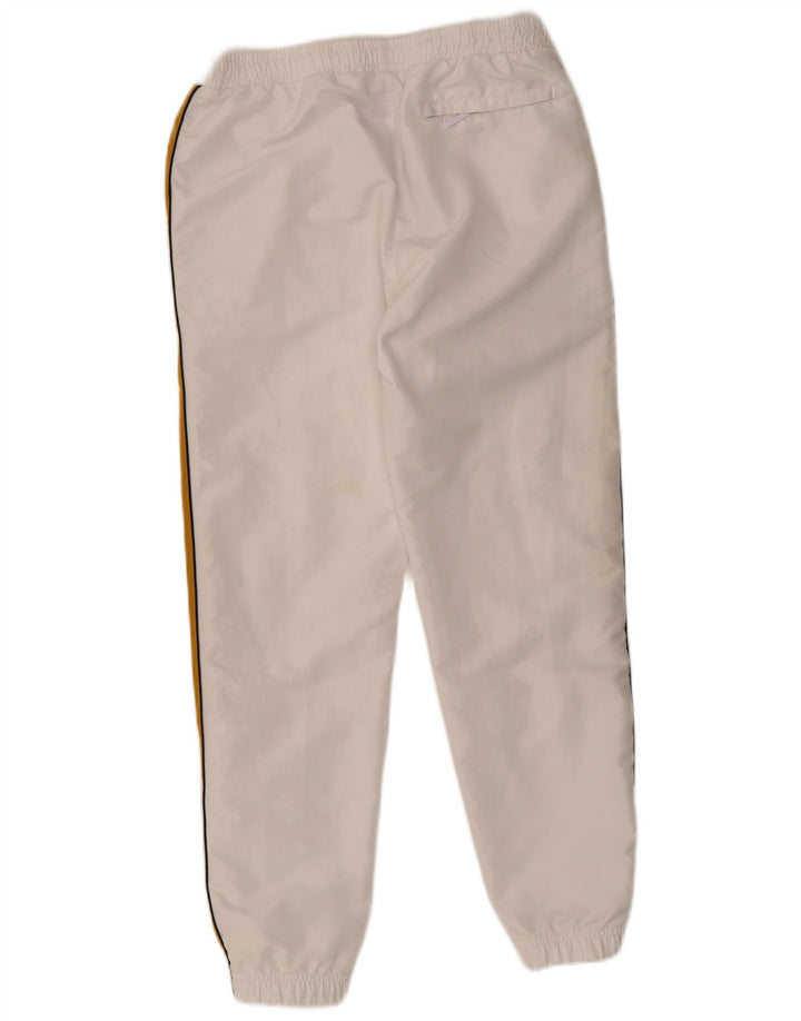 Sergio Tacchini Mens Tracksuit Trousers Joggers Large  White Polyester