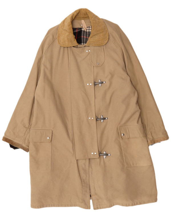 Fay Womens Ema Duffle Overcoat UK 20 2XL Beige