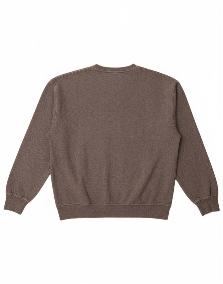 Fila Mens Sweatshirt Jumper Medium Grey Cotton