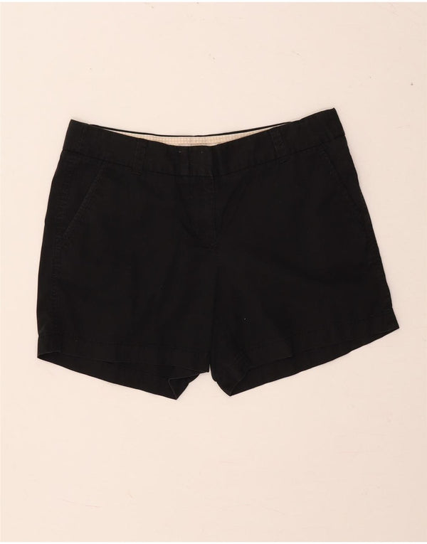 J. Crew Womens Broken In Chino Shorts US 8 Medium W30  Black Cotton