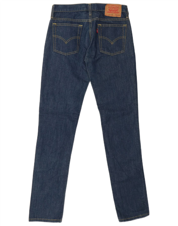 LEVI'S Mens 536 Slim Jeans W29 L34 Blue Cotton