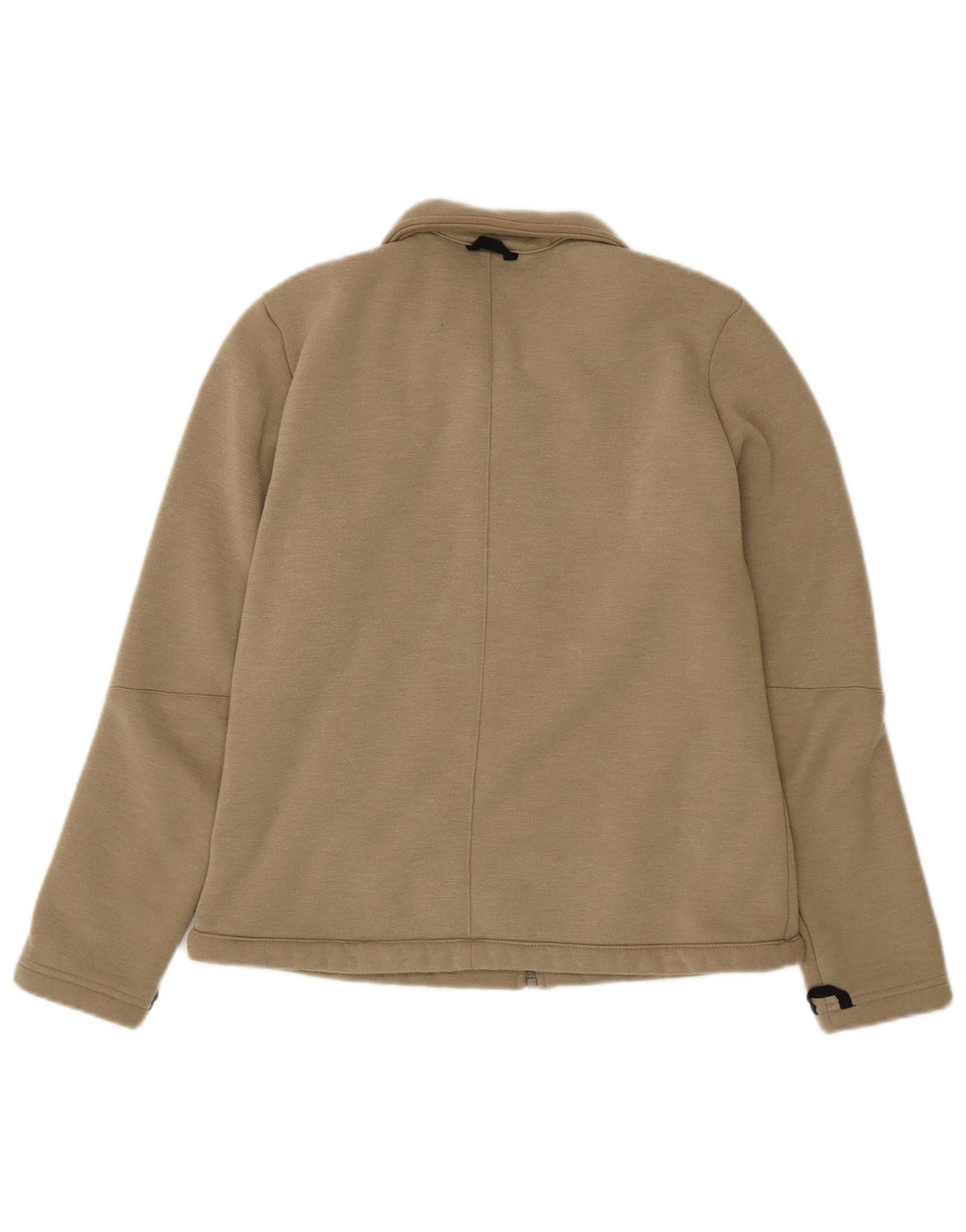 JACK WOLFSKIN Womens Sherpa Tracksuit Top Jacket UK 14 Medium Khaki