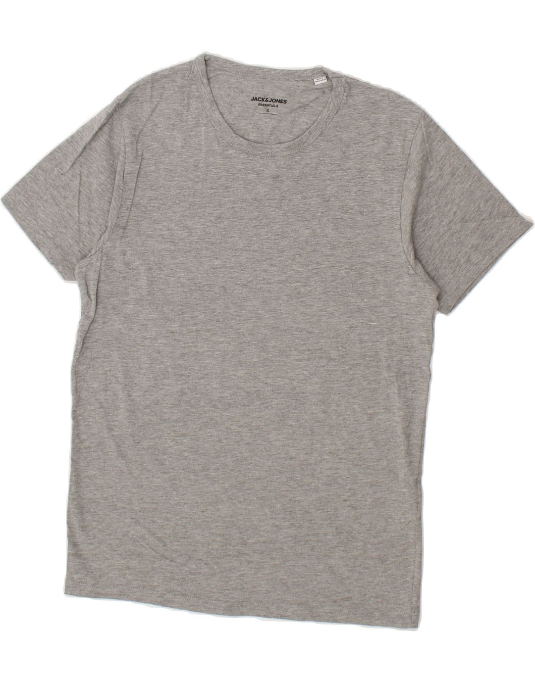 JACK & JONES Mens T-Shirt Top Small Grey Cotton Vintage Jack & Jones and Second-Hand Jack & Jones from Messina Hembry 