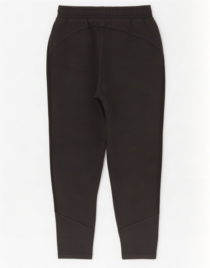 Puma Mens Tracksuit Trousers Medium Black Cotton