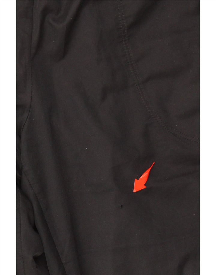 ADIDAS Womens Climalite Tracksuit Trousers UK 12 Medium Black Polyester