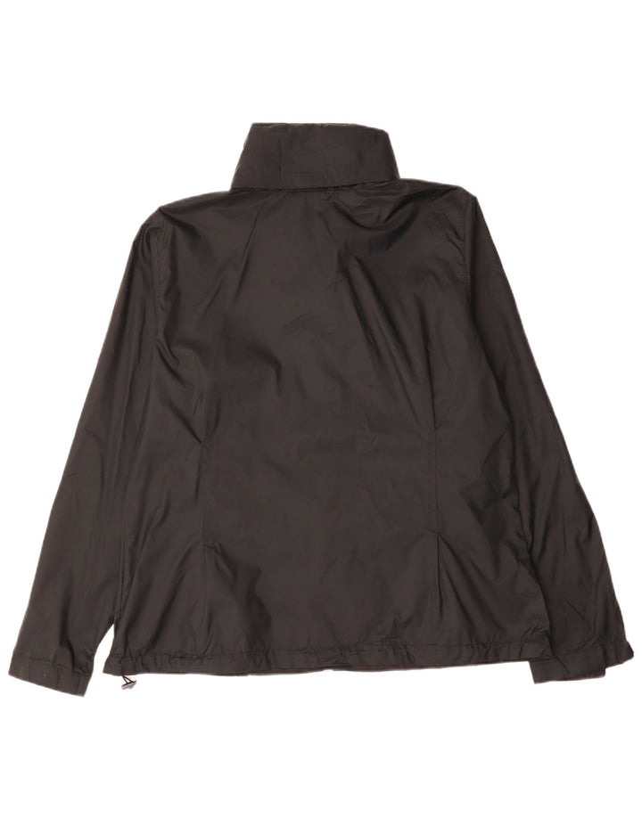 Columbia Womens Rain Jacket UK 18 XL Black Nylon