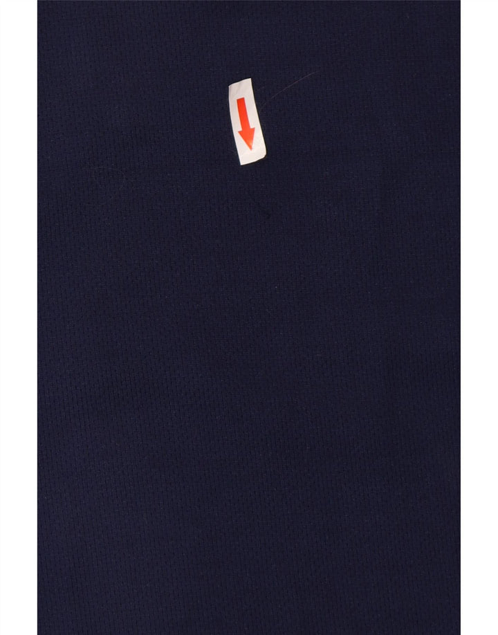 Reebok Mens Graphic Tracksuit Trousers Large  Navy Blue Polyester