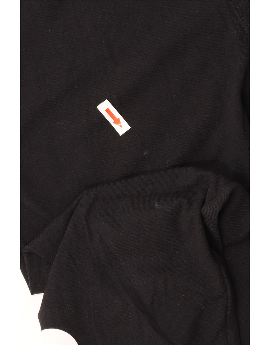 UMBRO Womens Crop Graphic Leggings UK 12 Medium  Black Cotton