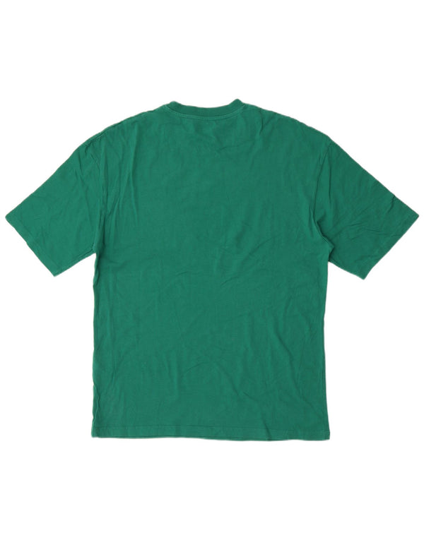 Jack & Jones Mens Regular T-Shirt Top Medium Green Cotton