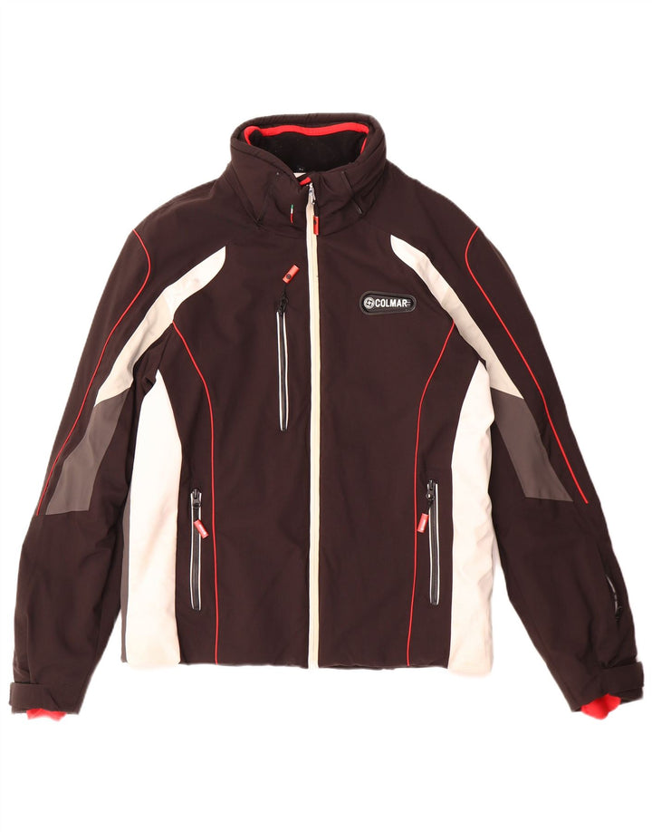 Colmar Mens Ski Jacket IT 48 Medium Black Colourblock Polyamide