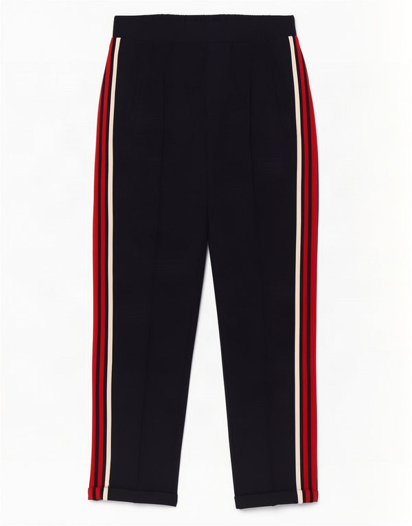 Zara Womens Straight Casual Trousers Small W26 L25 Navy Blue Polyester