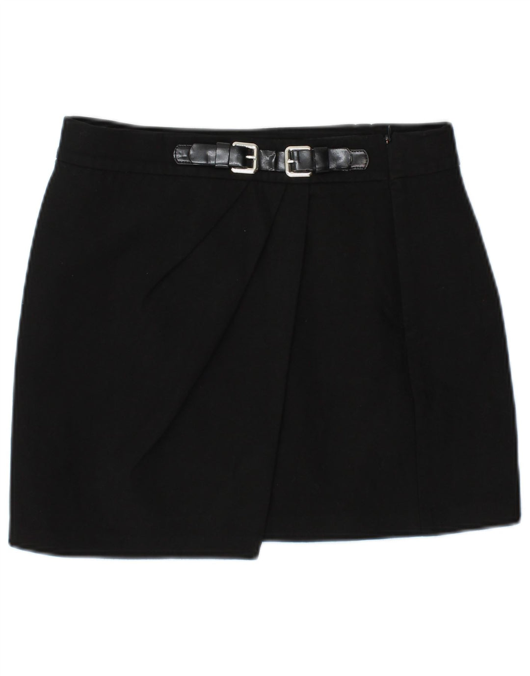 Zara Womens Mini Skirt Small W27 Black Polyester