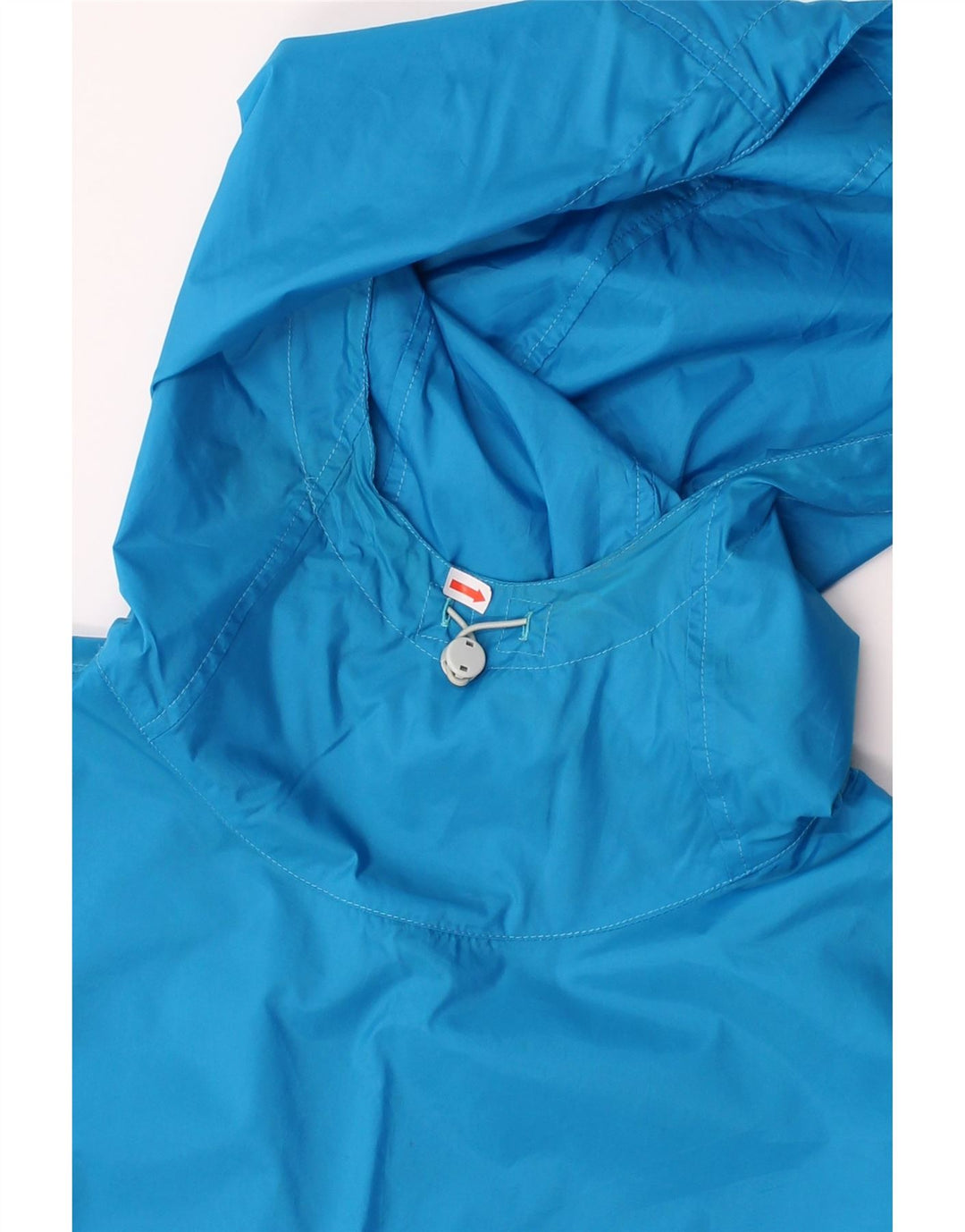 NIKE Womens Hooded Racer Jacket US 8/10 Medium Blue Polyamide Vintage Nike and Second-Hand Nike from Messina Hembry 