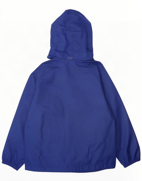 Lotto Girls Hooded Rain Jacket 11-12 Years Blue
