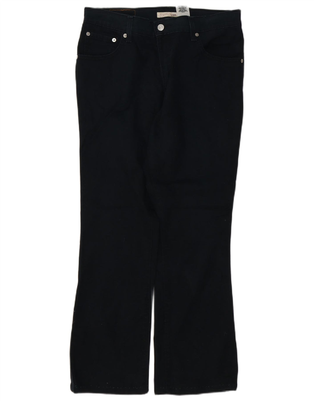 LEVI'S Womens 550 Relaxed Fit Bootcut Jeans US 8 Medium W32 L28 Black
