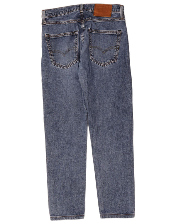 Levi's Womens 512 Slim Tapered Jeans W28 L26 Blue Cotton