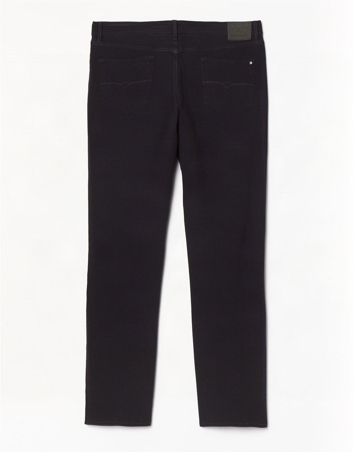 Pierre Cardin Mens Straight Jeans W46 L34 Black Polyester