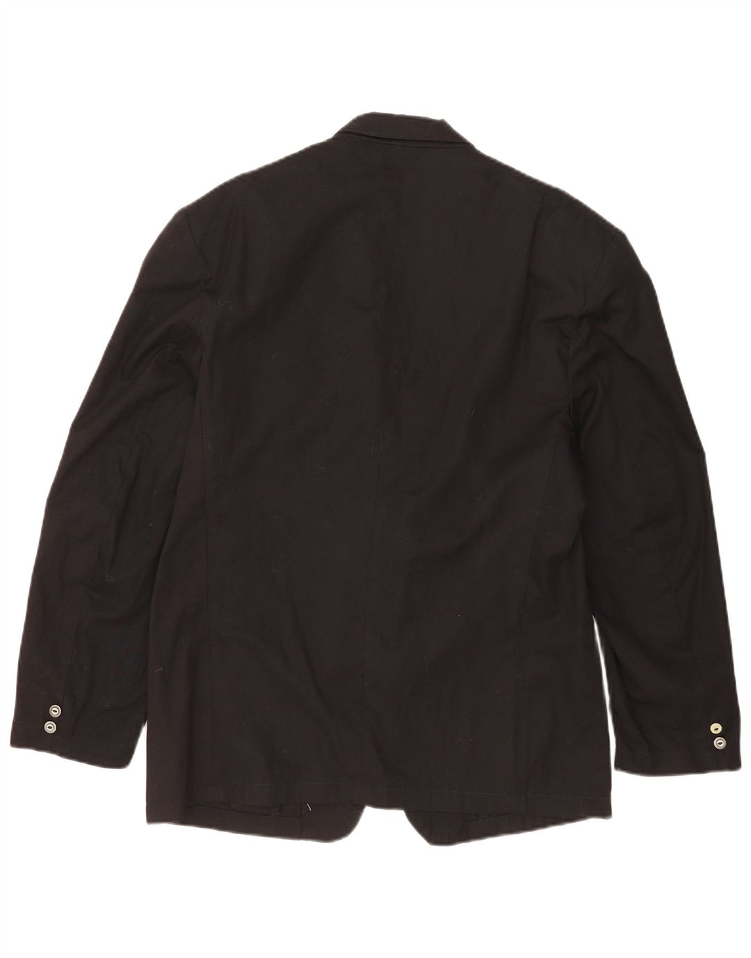 Mash Mens 2 Button Blazer Jacket UK 40 Large Black Cotton