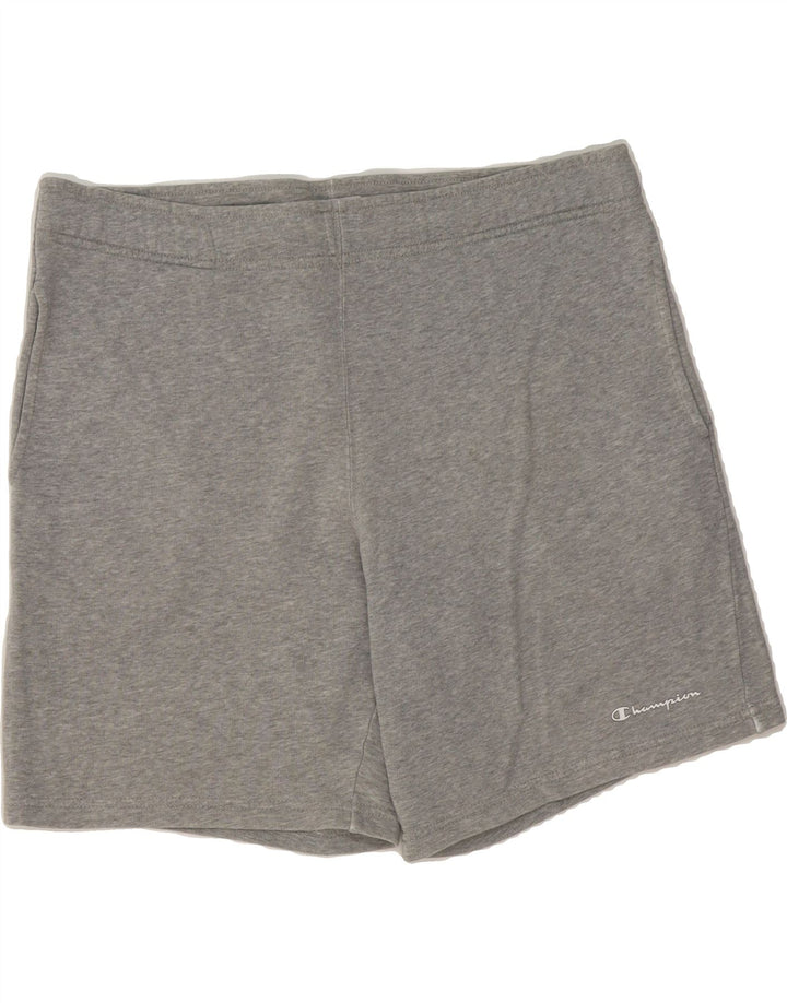 CHAMPION Mens Sport Shorts Large  Grey Cotton Vintage Champion and Second-Hand Champion from Messina Hembry 