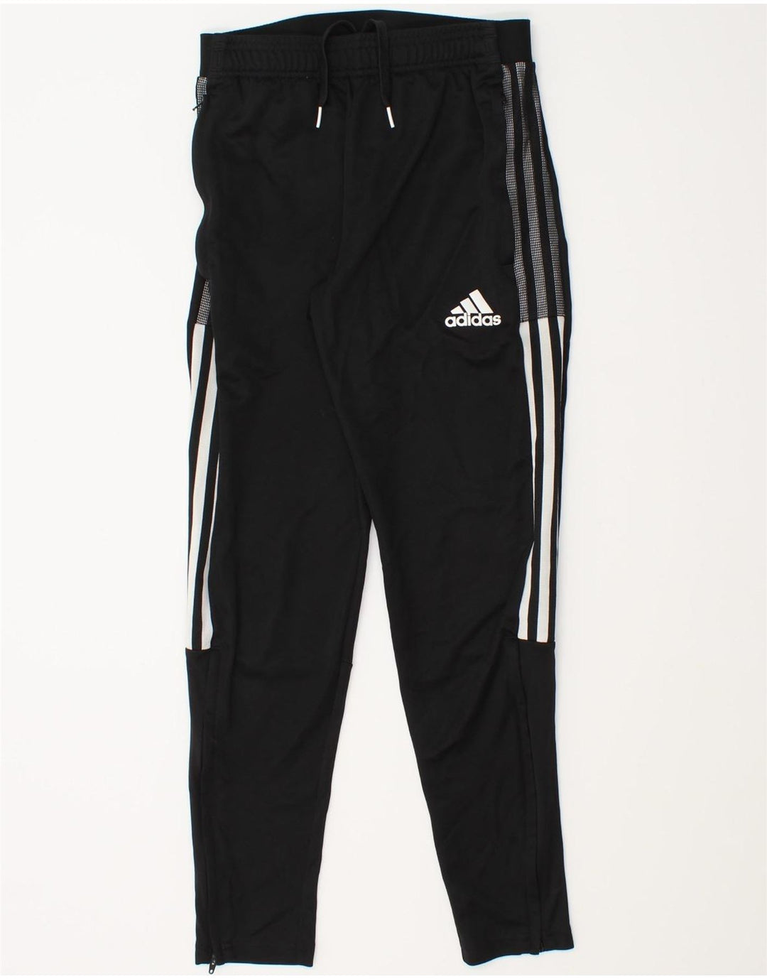 Adidas Womens Aeroready Tracksuit Trousers UK 8 Small  Black Polyester