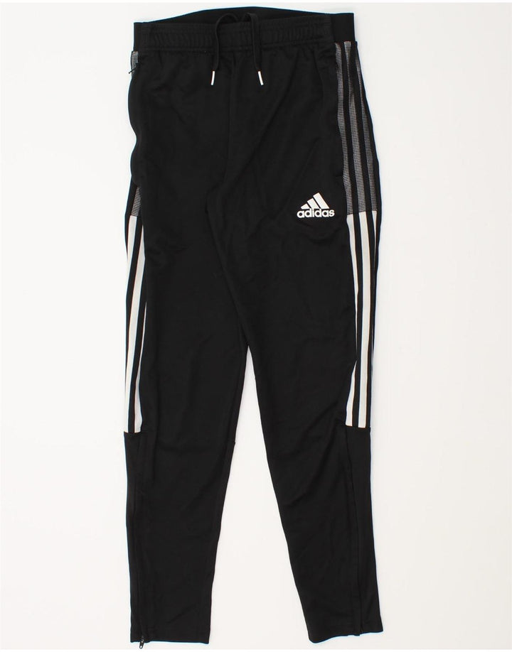 Adidas Womens Aeroready Tracksuit Trousers UK 8 Small  Black Polyester