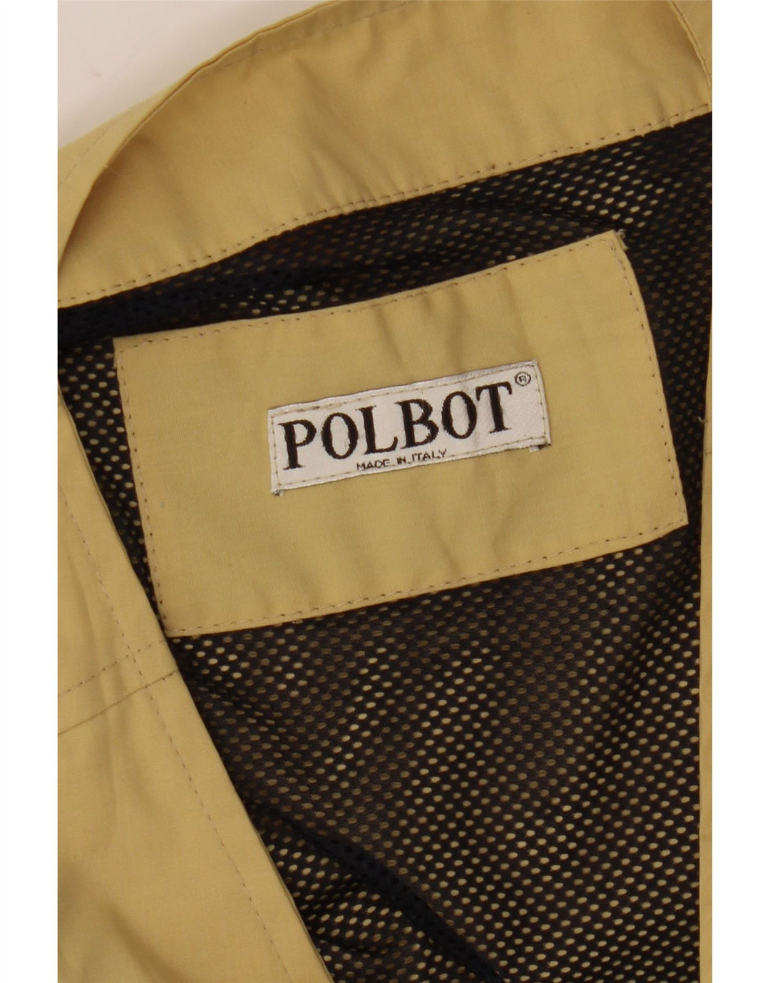 Polbot Mens Utility Gilet UK 42 XL Beige