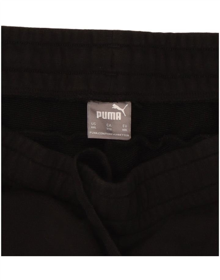 Puma Mens Tracksuit Trousers Joggers 2XL  Black