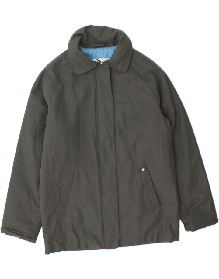 SERGIO TACCHINI Womens Loose Fit Windbreaker Jacket UK 10 Small Grey Vintage Sergio Tacchini and Second-Hand Sergio Tacchini from Messina Hembry 