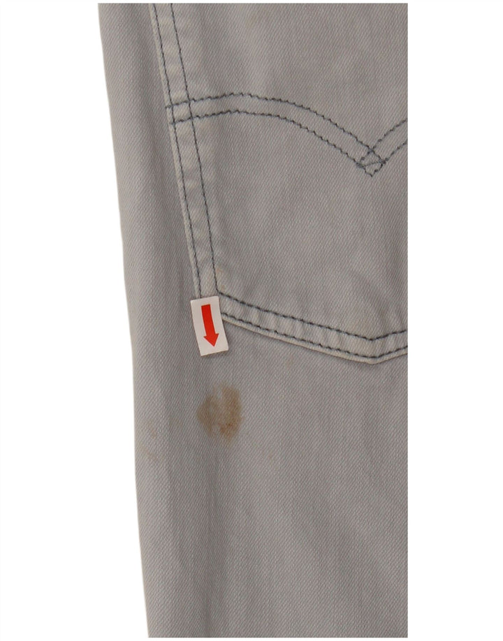 Levi's Mens 511 Slim Jeans W32 L27 Grey Cotton