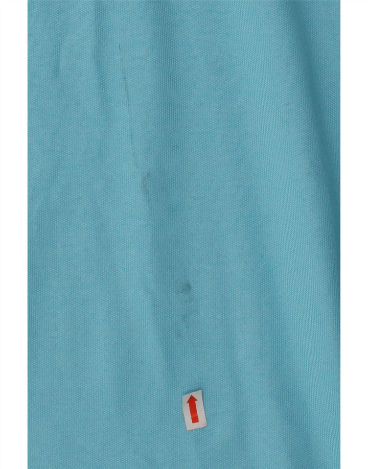 IZOD Mens Polo Shirt 2XL Blue Cotton