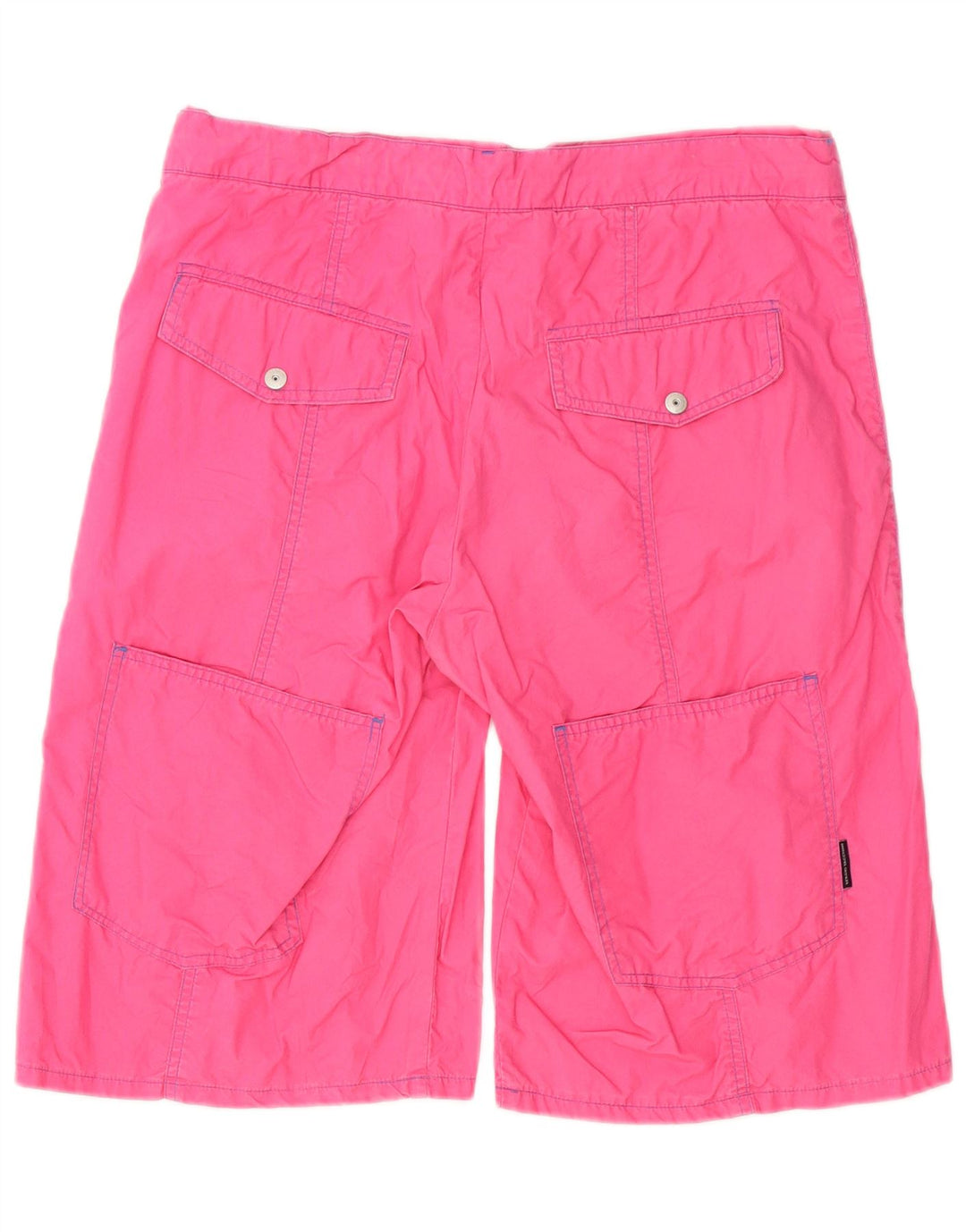 SERGIO TACCHINI Mens Cargo Shorts IT 50 Large W34 Pink Cotton