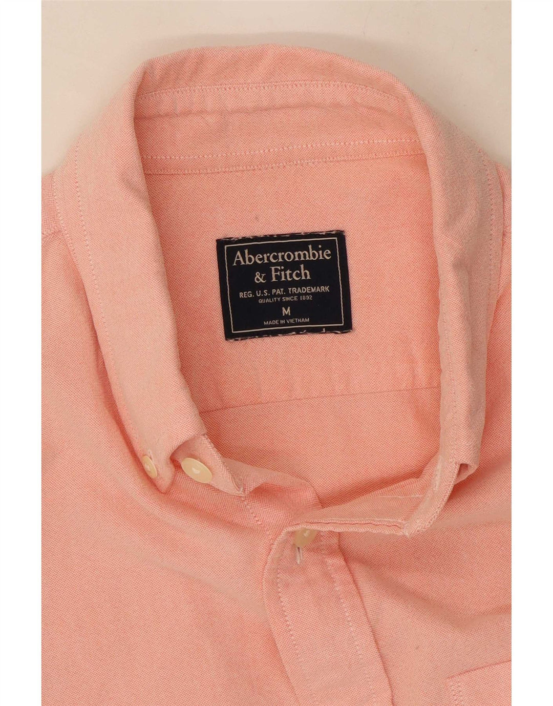 Abercrombie & Fitch Mens Shirt Medium Pink