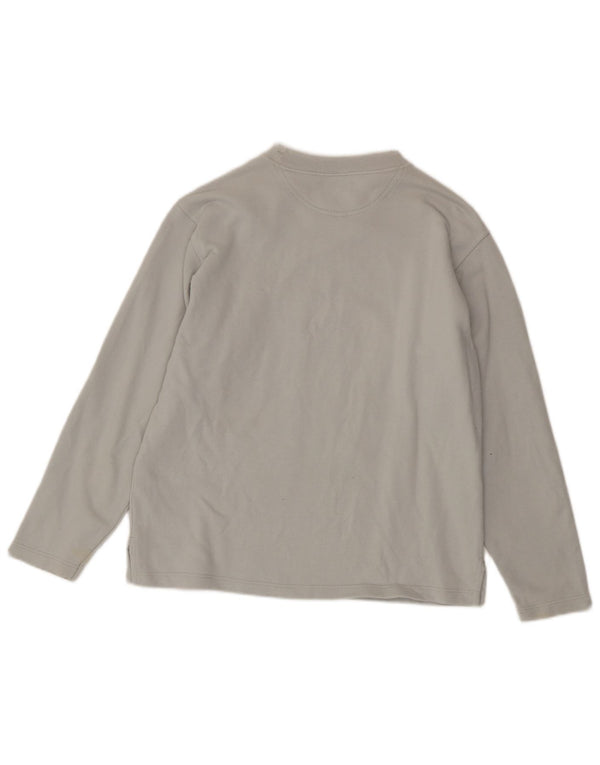 Champion Mens Sweatshirt Jumper Medium Grey Cotton