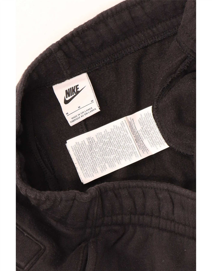 Nike Mens Tracksuit Trousers Medium Black Cotton