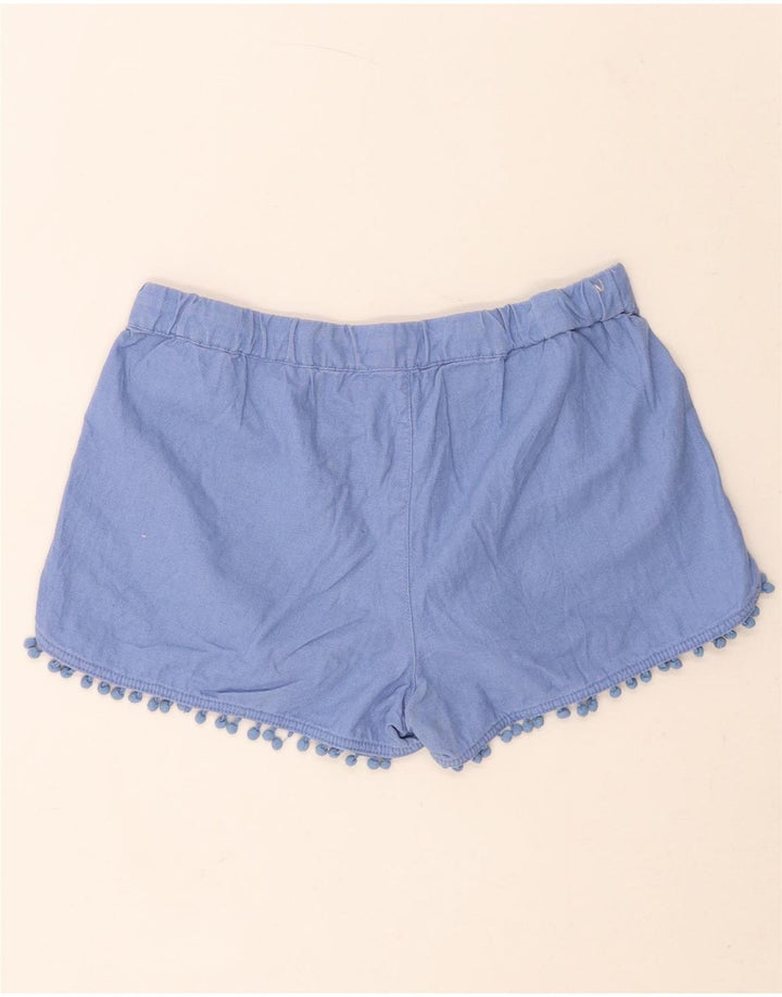 J. CREW Womens Casual Shorts Small W27  Blue Linen Vintage J. Crew and Second-Hand J. Crew from Messina Hembry 