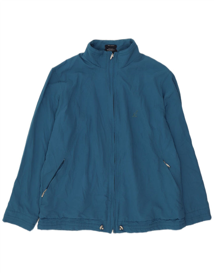 AUSTRALIAN L'ALPINA Womens Tracksuit Top Jacket IT 50 XL Blue Polyester