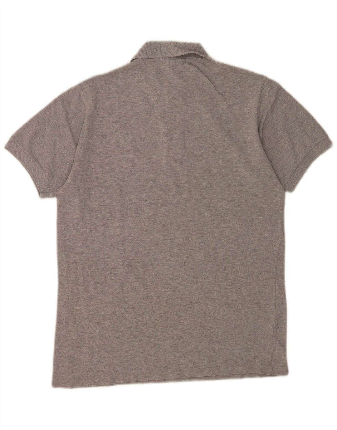 Lacoste Mens Polo Shirt Size 3 Small Grey Flecked Cotton