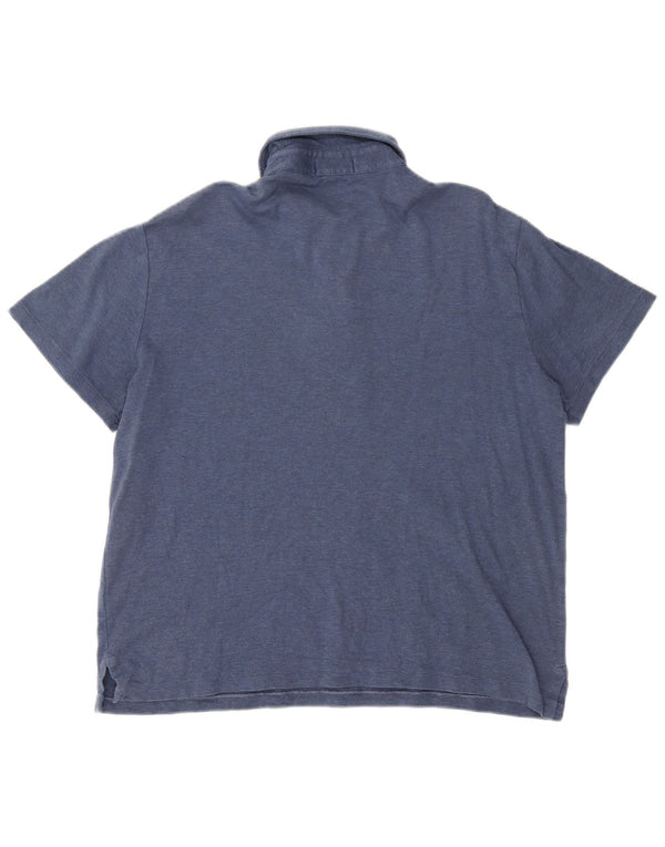 Polo Ralph Lauren Mens Custom Slim Fit Polo Shirt Large Navy Blue