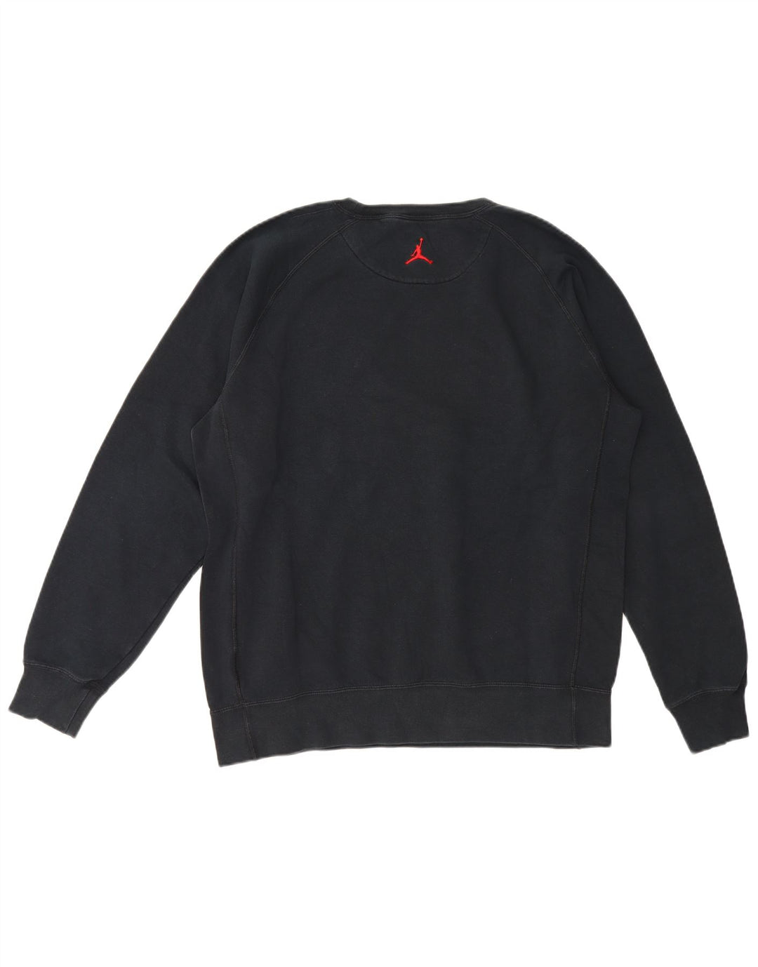 Jordan Mens Graphic Sweatshirt Jumper Large Black Cotton