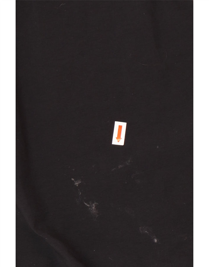 CHAMPION Mens Graphic Sweatshirt Jumper XL Black Colourblock Polyester