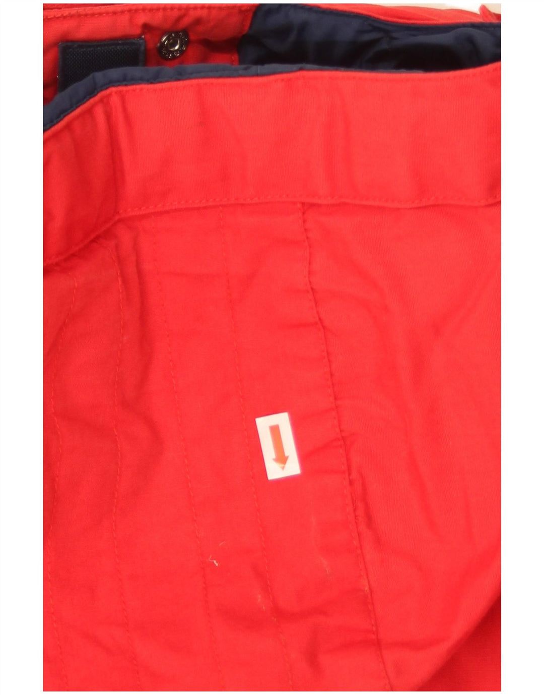 Tommy Hilfiger Mens Hooded Padded Jacket UK 40 Large Red Polyester