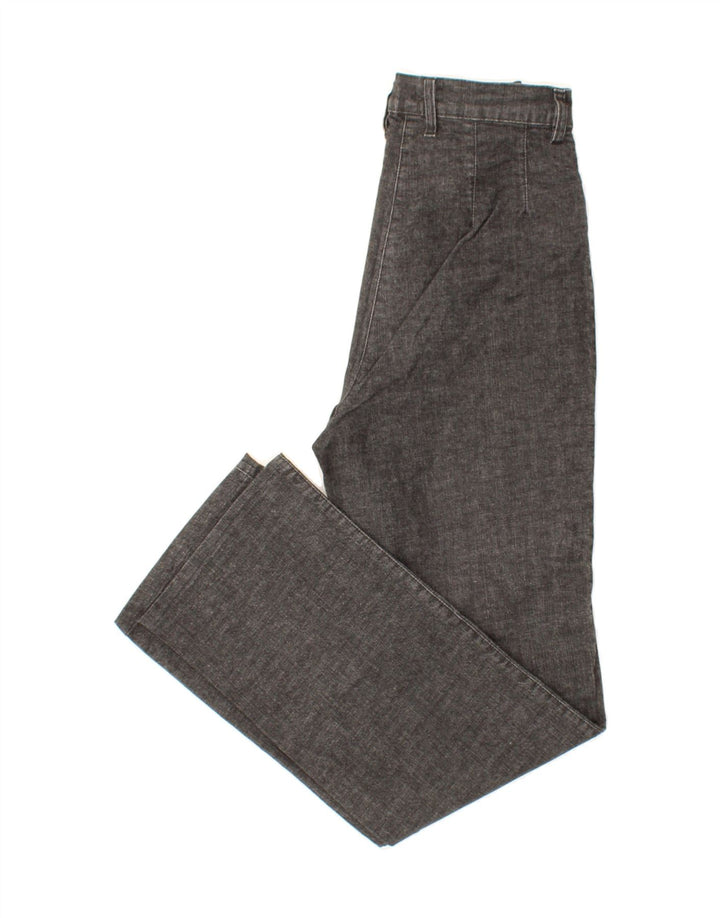 VINTAGE Womens Straight Jeans IT 44 Medium W30 L30 Grey Cotton Vintage Vintage and Second-Hand Vintage from Messina Hembry 